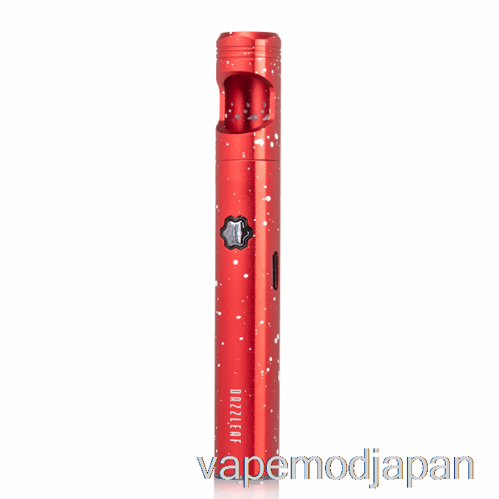Vape Japan Dazzleaf Handii Vv 510 スレッドバッテリー レッド スプラッター